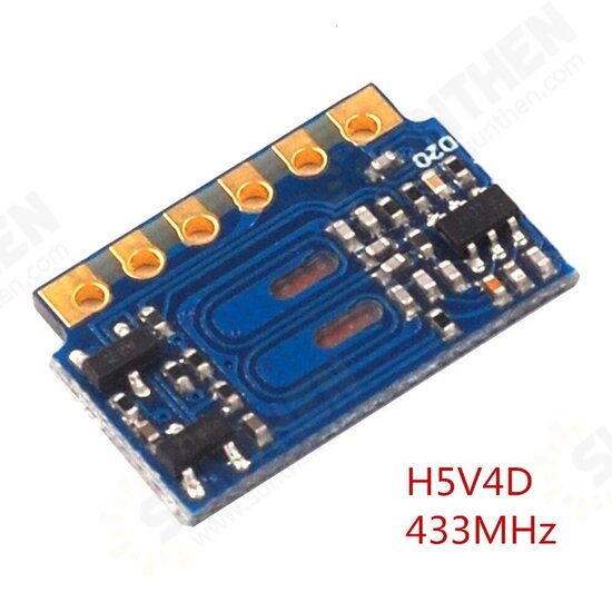 H5V3M/H5V4D 5V 315MHz 433MHz Wireless Remote Control Receiver Module Superheterodyne RF Board H5V3M/H5V4D 5V 315MHz 433MHz Wireless Remote Control Receiver Module Superheterodyne RF Board