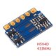 H5V3M/H5V4D 5V 315MHz 433MHz Wireless Remote Control Receiver Module Superheterodyne RF Board H5V3M/H5V4D 5V 315MHz 433MHz Wireless Remote Control Receiver Module Superheterodyne RF Board