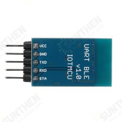 KT6368A Dual-Mode Pure Data Chip Support Bluetooth 5.1 BLE / 2.1 SPP Function Transparent Transmission AT Controller for Arduino KT6368A Dual-Mode Pure Data Chip Support Bluetooth 5.1 BLE / 2.1 SPP Function Transparent Transmission AT Controller for Arduino