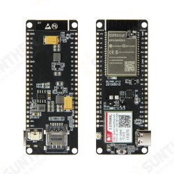 T-Call V1.4 CH9102F QFN24 ESP32 Wireless Module GPRS Antenna SIM Card SIM800L Board T-Call V1.4 CH9102F QFN24 ESP32 Wireless Module GPRS Antenna SIM Card SIM800L Board