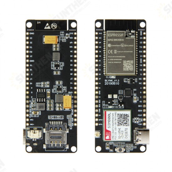 T-Call V1.4 CH9102F QFN24 ESP32 Wireless Module GPRS Antenna SIM Card SIM800L Board