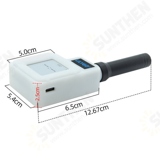 SoftRF Meshtastic BME280 TEMP Pressure Sensor NRF52840 SX1262 433/868/915MHz Module LORA 1.54 E-Paper BLE