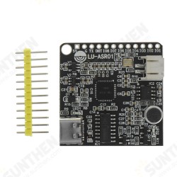 LU-ASR01 Intelligent Speech Recognition Module Offline Recognition Custom 100 Entries LU-ASR01 Intelligent Speech Recognition Module Offline Recognition Custom 100 Entries