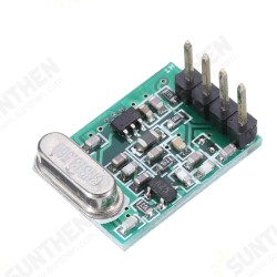 Low Voltage High Performance Transmitting Module 315MHz/433MHz TX8 DC1.8V-3.6V ASK TTL Super Heterodyne Wireless Module Low Voltage High Performance Transmitting Module 315MHz/433MHz TX8 DC1.8V-3.6V ASK TTL Super Heterodyne Wireless Module