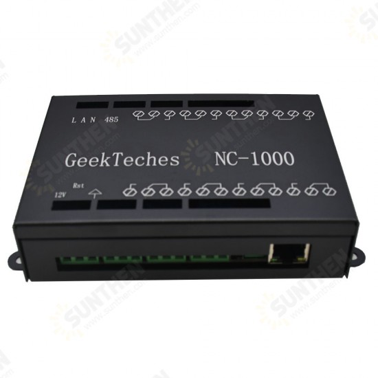 NC-1000 Ethernet RJ45 TCP/IP Network Remote Control Board with 8 Channel Relays Integrated 250V AC 485 Network Controller