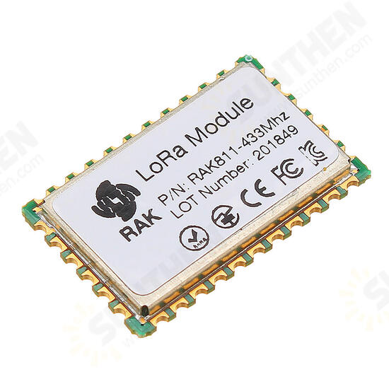 RAK811 LoRa Module 433MHz SX1276 Wireless Communication Spread Spectrum WiFi 3000 Meters Support LoRaWAN Protocol