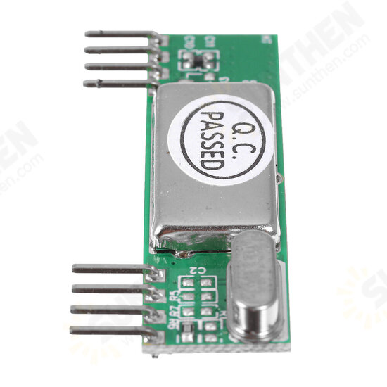 RXB6 Wireless Radio Frequency Superheterodyne Receiver Module RXB6 Anti-interference Remote Control Garage Door 315MHz 433MHz