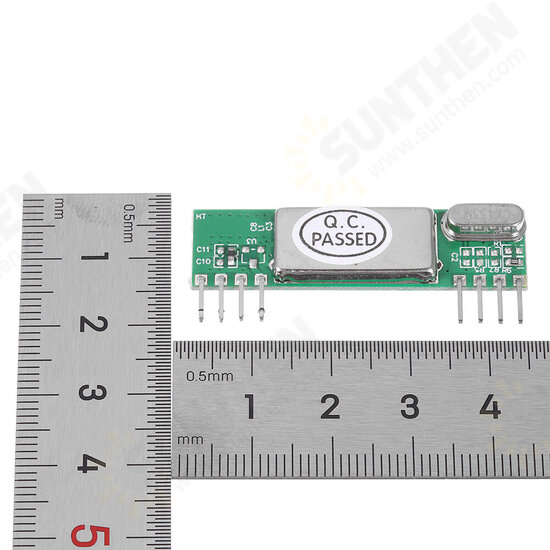 RXB6 Wireless Radio Frequency Superheterodyne Receiver Module RXB6 Anti-interference Remote Control Garage Door 315MHz 433MHz