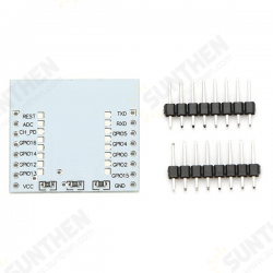 Serial Port WIFI ESP8266 Module Adapter Plate With IO Lead Out For ESP-07 ESP-08 ESP-12 Serial Port WIFI ESP8266 Module Adapter Plate With IO Lead Out For ESP-07 ESP-08 ESP-12