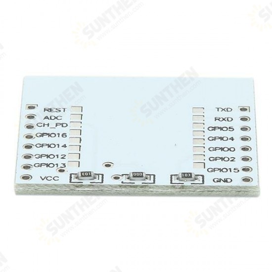 Serial Port WIFI ESP8266 Module Adapter Plate With IO Lead Out For ESP-07 ESP-08 ESP-12