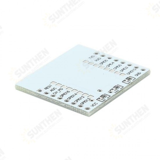 Serial Port WIFI ESP8266 Module Adapter Plate With IO Lead Out For ESP-07 ESP-08 ESP-12