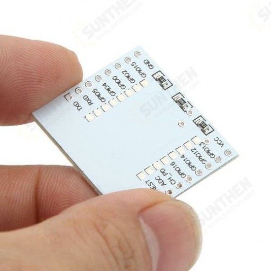 Serial Port WIFI ESP8266 Module Adapter Plate With IO Lead Out For ESP-07 ESP-08 ESP-12