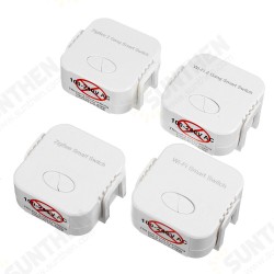 Smart Switch Relay Module 1 Gang / 2 Gang Remote Control Tuya ZigBe 3.0 / WiFi Work With Alexa Google Home