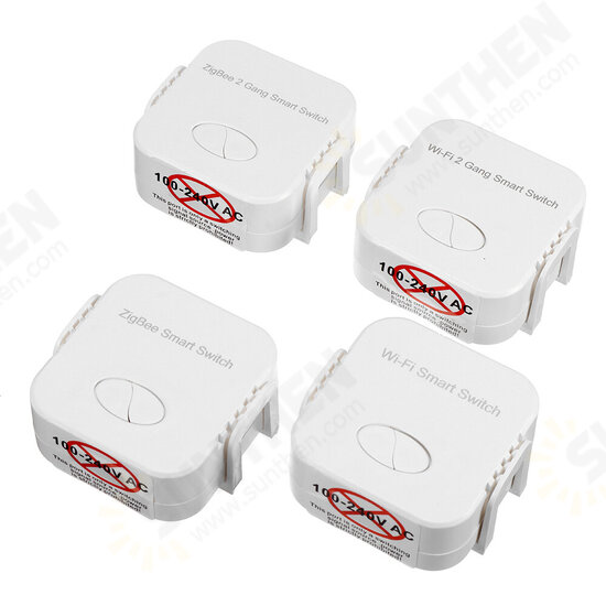 Smart Switch Relay Module 1 Gang / 2 Gang Remote Control Tuya ZigBe 3.0 / WiFi Work With Alexa Google Home Smart Switch Relay Module 1 Gang / 2 Gang Remote Control Tuya ZigBe 3.0 / WiFi Work With Alexa Google Home