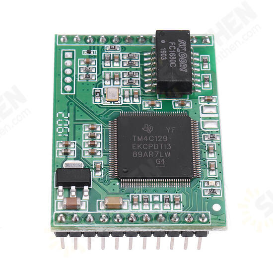 Three 3 Channel Serial Port to Ethernet Module TTL Level Support DHCP WEB Configuration USR-TCP232-ED2