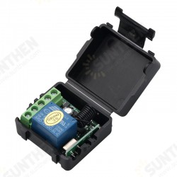 Upgraded 433MHz DC12V Single Channel Small Size Access Control System Power Supply LED Lamp Switch with Transmitter Upgraded 433MHz DC12V Single Channel Small Size Access Control System Power Supply LED Lamp Switch with Transmitter