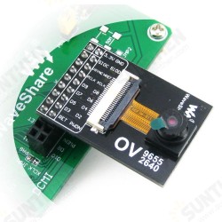 Wareshare OV2640 Camera Module UXGA 1622X1200 Acquisition 2 Million Pixels Wareshare OV2640 Camera Module UXGA 1622X1200 Acquisition 2 Million Pixels