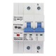 2P 100A WiFi Smart Circuit Breaker Switch Smart Home Automation Overload Short Circuit Voice Control with Alexa Google Home
