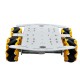 D-46 DIY 4WD Smart RC Robot Car Chassis Base With Omni Wheels