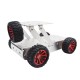 DIY Aluminous Smart RC Robot Car Chassis Base With Motor For Assembled Jeep Car Models