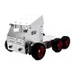 DIY Aluminous Smart RC Robot Car Truck Chassis Base With Motor