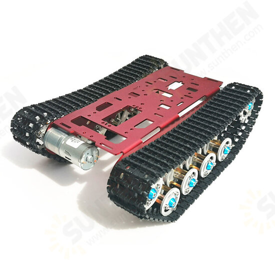 E48/E49 T300 Remote Control Tank Metal Chassis Crawler Orbital Smart Car Robot Chassis Kit