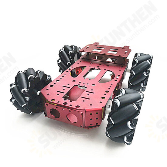 E52/E53 Double Chassis Wheel Mecanum Wheel DIY Robot Car Chassis Kit