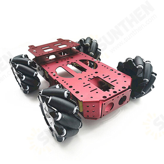 E52/E53 Double Chassis Wheel Mecanum Wheel DIY Robot Car Chassis Kit