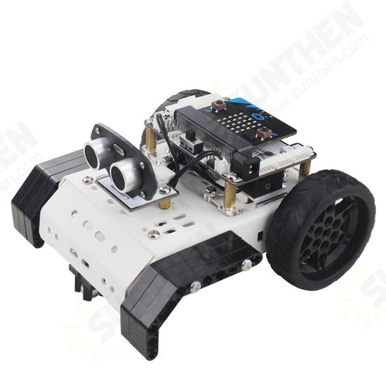 Micro:bit GoGobit Smart Programmable Tracking Voice PC APP Control RC Robot Car