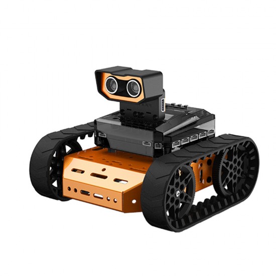 Micro:bit DIY Program APP Control Color Recognition Tracking Smart RC Robot Car