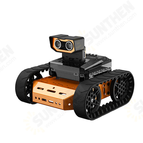 Micro:bit DIY Program APP Control Color Recognition Tracking Smart RC Robot Car