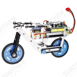 Programmable Smart RC Robot Bike Car Self Balance Car APP bluetooth Control Educational Kit Programmable Smart RC Robot Bike Car Self Balance Car APP bluetooth Control Educational Kit
