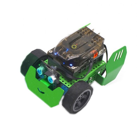 Q-Scout DIY Smart RC Robot Car Programmable Tracking APP Control Robot Car Kit