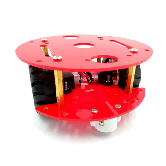 Double-layer Smart Robot Car Chassis Kits with Geared Motor for Arduino DIY Starter Learning