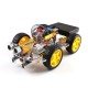 SNAR38 4WD Robot Car Kit Bluetooth Remote Tracking Obstacle Avoidance Car DIY Kit