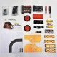 3 in 1 Smart RC Robot Car STEAM Infrared Obstacle Avoidance Programmable APP bluetooth Control Educational Kit
