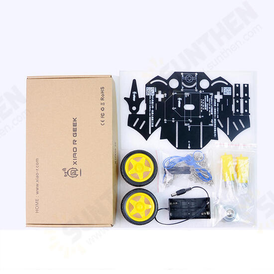 R DIY 2WD Smart RC Robot Car Chassis Kit With TT Motor For