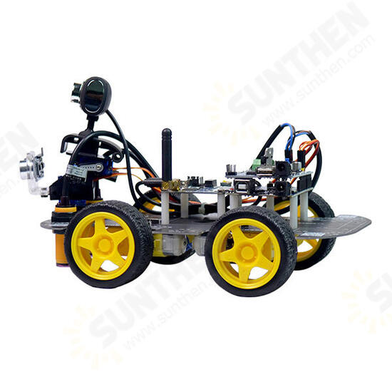 R DIY Smart Robot Wifi Video Control Car with Camera Gimbal UNO R3 Board