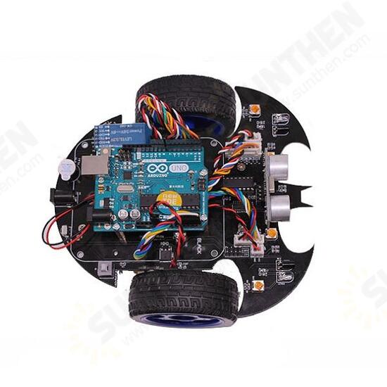 Smart Bat Robot Intelligent Programming bluetooth Controll Car Kit with R3 Board