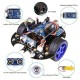 Smart Bat Robot Intelligent Programming bluetooth Controll Car Kit with R3 Board