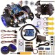 Smart Bat Robot Intelligent Programming bluetooth Controll Car Kit with R3 Board