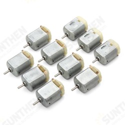 10Pcs 3V-6V 8000RPM Micro DC 130 Motor for Arduino - products that work with official Arduino boards 10Pcs 3V-6V 8000RPM Micro DC 130 Motor for Arduino - products that work with official Arduino boards