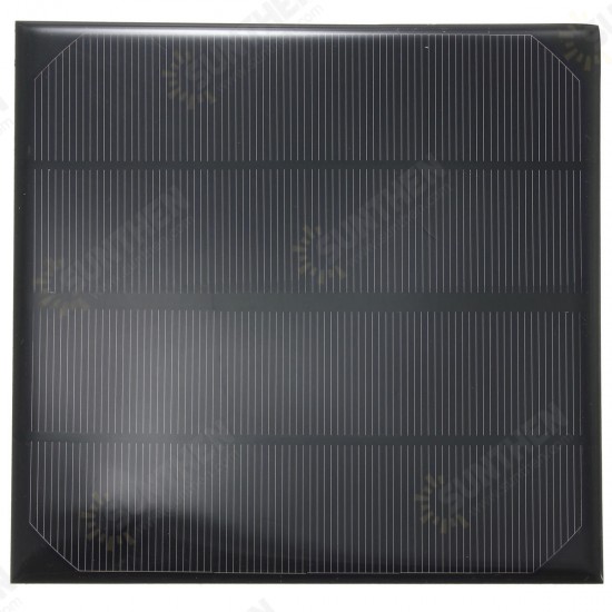 10Pcs 6V 4.5W 520mAh Monocrystalline Mini Epoxy Solar Panel Photovoltaic Panel