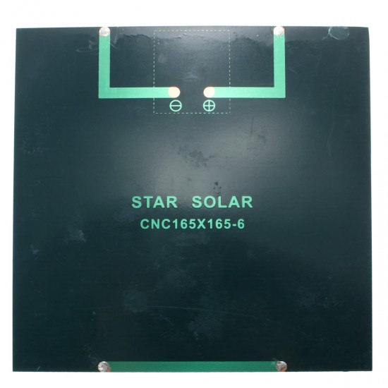 10Pcs 6V 4.5W 520mAh Monocrystalline Mini Epoxy Solar Panel Photovoltaic Panel