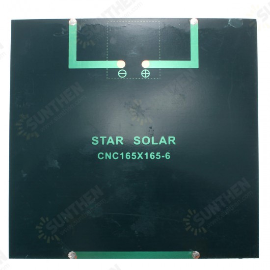 10Pcs 6V 4.5W 520mAh Monocrystalline Mini Epoxy Solar Panel Photovoltaic Panel