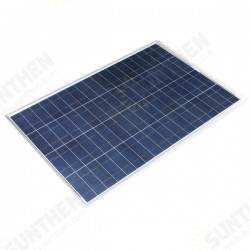 12V 100W 1000 X 670 X 30MM PolyCrystalline Solar Panel With Cable 12V 100W 1000 X 670 X 30MM PolyCrystalline Solar Panel With Cable