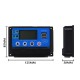 12V/24V 10A/20A/30A/40A/50A Solar Charge Controller PWM Battery Charging Big LCD Display