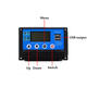 12V/24V 10A/20A/30A/40A/50A Solar Charge Controller PWM Battery Charging Big LCD Display