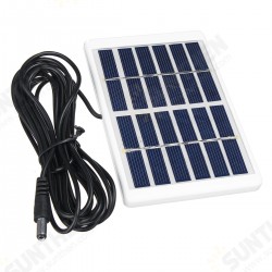 1.2W 6V Mini Portable Polycrystalline Solar Panel with Plastic Frame + 5521 DC Interface Cable 1.2W 6V Mini Portable Polycrystalline Solar Panel with Plastic Frame + 5521 DC Interface Cable