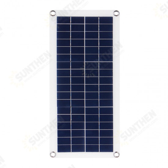 15W 18V 435*200*2.5mm Polysilicon Solar Panel for RV Roof Boat